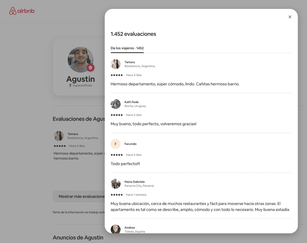 RENTAL BROTHERS AGUSTIN